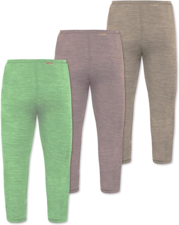 Produktbild Normani 3er Pack Baby Merino Unterhose mit Füssen - 9543 (74)