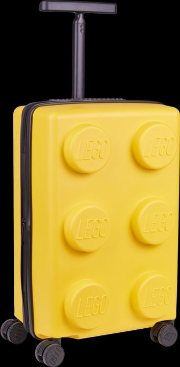 Immagine prodotto LEGO Trolley Brick 2x3 espandibile - Giallo brillante (20290-0024) (31 l, Bagaglio a mano (fino a 50 litri))