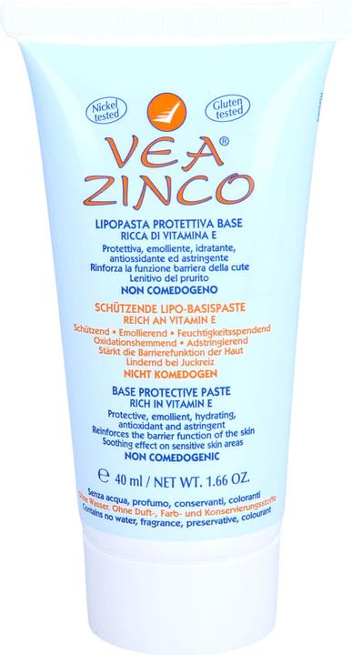 VEA Schützende Paste mit Zinkoxid Paste (Körperlotion, 40 ml)