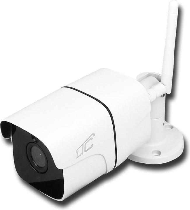 Actual product image Lasmex Exterior IP camera BULLET white IP66 PTZ WiFi&LAN 4Mpix 85*LED 4*IR 3,6mm Lens (IR Cut Filter) DC12V (2560 x 1440 Pixels)