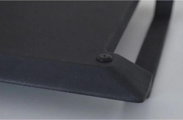 Actual product image Cata | BBQ grill for induction, 22.8 x 43.2 x 3.8 cm | Black (Grill pan, Iron)