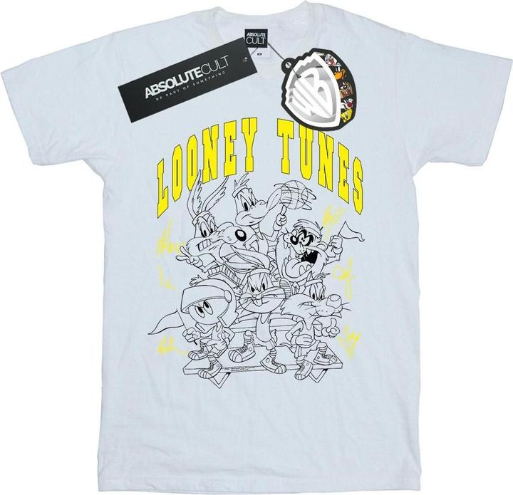 Actual product image Looney Tunes Mens Basketball Squad T-Shirt (4XL)