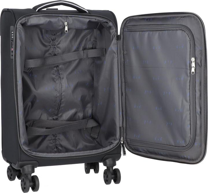 Produktbild D&N Travel Line 9204 4 Rollen Kabinentrolley 55 cm (33 l, Handgepäck (bis 50l))