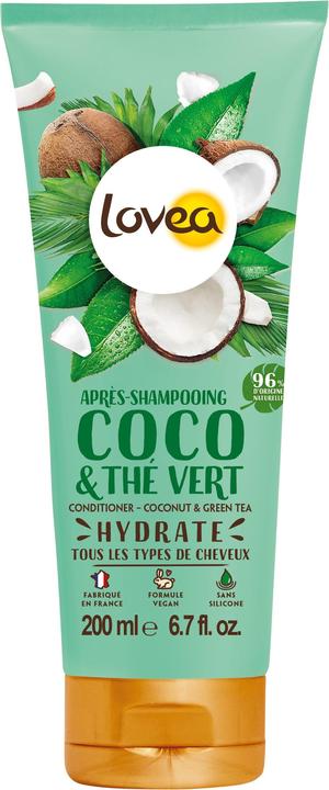 Actual product image Lovea Conditioner Green Tea Coconut (200 ml)