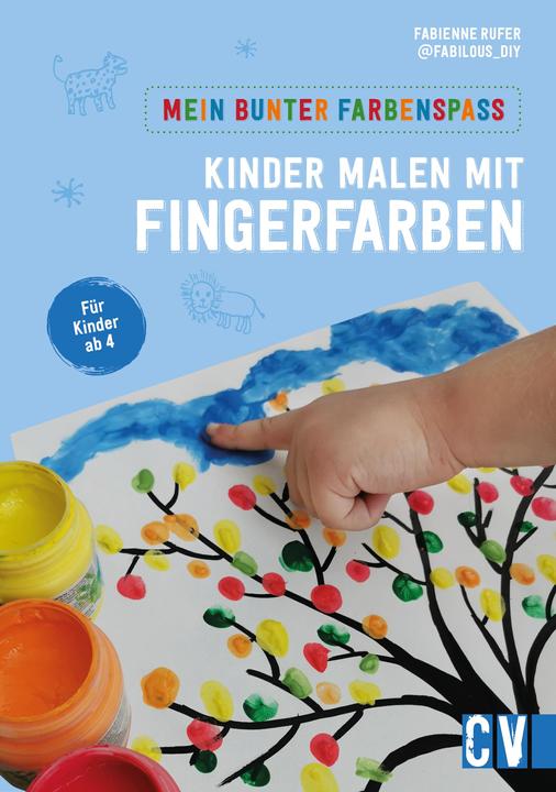 Actual product image My colourful colour fun - children paint with finger paints