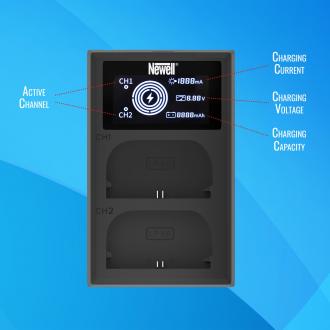 Productafbeelding Newell Cameralader FDL-USB-C Tweekanaals lader voor EN-EL15 batterijen (Lader)