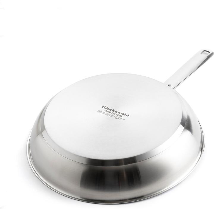 Actual product image KitchenAid Frying Pan 28cm *black* (28 cm, Frying pan, Stainless steel)