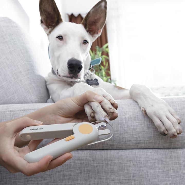Immagine prodotto InnovaGoods Tagliaunghie con luce LED per cani e gatti (Gatto, Cane)