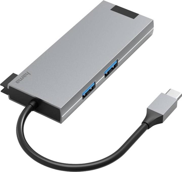 Actual product image Hama USB Hub (USB-C, 5 Ports)