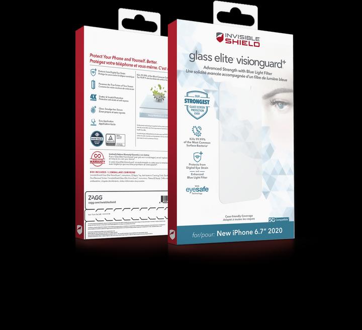 Actual product image InvisibleShield Glass Elite VisionGuard+ (1 Piece, Apple iPhone 12 Pro Max)