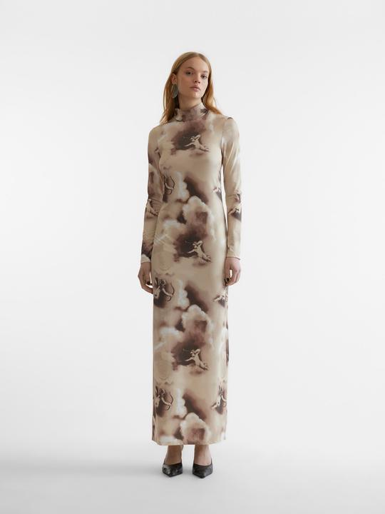 Produktbild Vero Moda Slim Fit Stehkragen Elastische Bündchen Langes Kleid Kleid (XS)