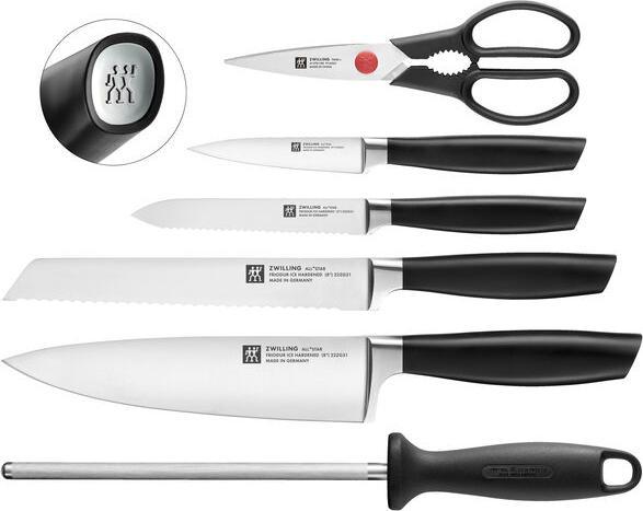Immagine prodotto Zwilling Ceppo di coltelli All Star, 7 pezzi, cromo-argento