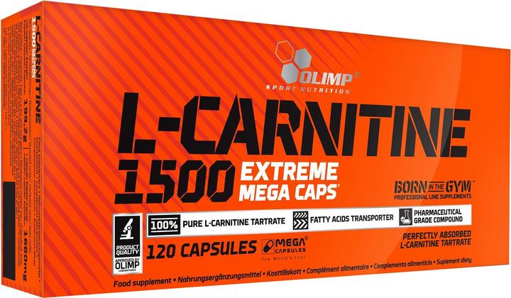 Olimp Sport Nutrition L-Carnitine 1500 (120 Stück, Kapseln)