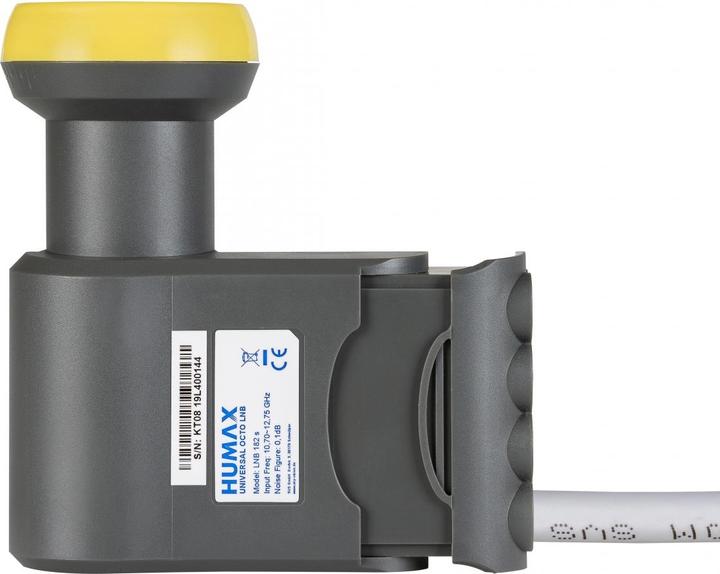 Produktbild Humax LNB 182s - F - 4 cm - 60 mm - 135 mm - 115 mm - 470 g (Octo LNB, 40mm)