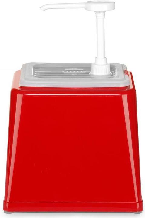 Hendi Pump-Saucenspender,,L, Rot,x(H)mm
