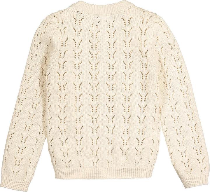 Actual product image La Redoute Collections Strickjacke mit Knopfverschluss und Ajourmuster (86)