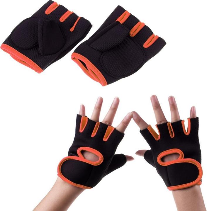 JTI Trainingshandschuhe | Entwickelt für maximale Luftzirkulation - Orange (S)