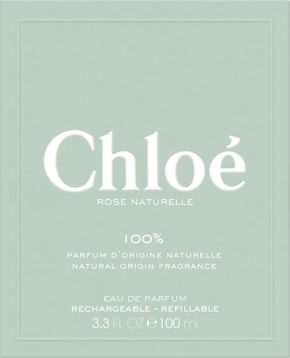Actual product image Chloé Rose Natural Eau de Parfum Refillable (Eau de parfum, 100 ml)