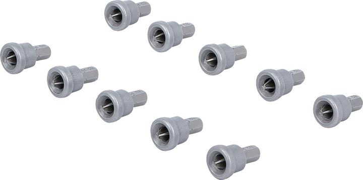 Produktbild BGS Bit-Satz mit Tiefenstopp für Gipskartonplatten 6,3 mm (1/4") Kreuzschlitz PH2 10-tlg. (6,3 mm)