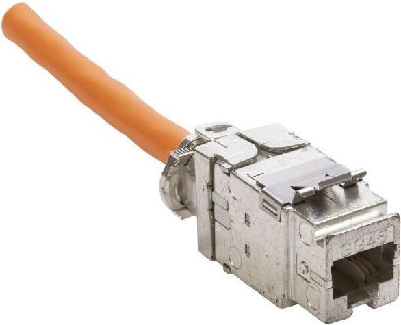 Actual product image Elbro LANmark Cat.7 Keystone GG45 to RJ45 socket (Keystone module)