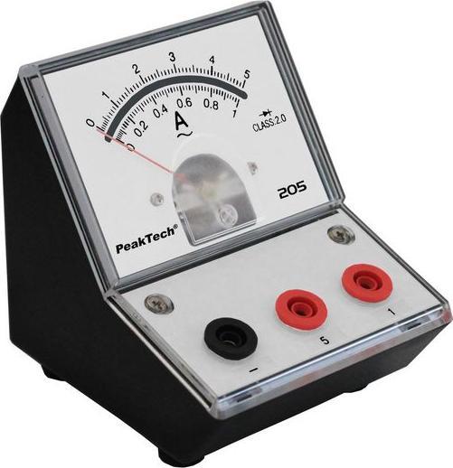 Immagine prodotto Peaktech Amperometro analogico in corrente alternata, 0... 5A
