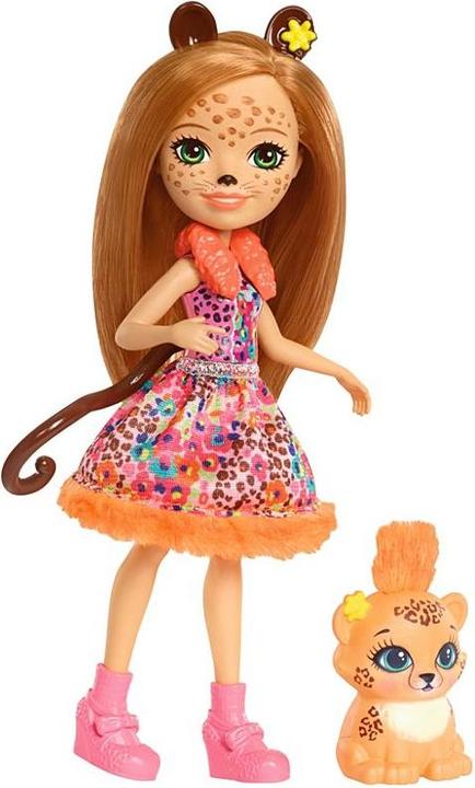 Actual product image Enchantimals Cherish Cheetah Doll