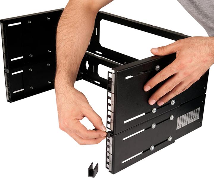 Immagine prodotto Digitus 8U porta patch a parete 3608x528x225 mm profondità regolabile (8 HE, Rack da 19 pollici)