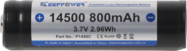 Actual product image Keeppower Battery 14500 (1 pcs., 14500, 800 mAh)