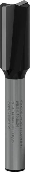Immagine prodotto Bosch Professional Zubehör Fresa per scanalature 6 mm. D1 9,5 mm. L 19,5 mm. G 51 mm