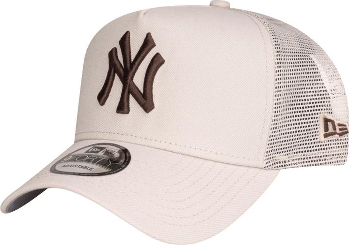 New Era A-Frame Mesh Trucker Cap - New York Yankees Stone