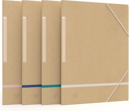 Actual product image Oxford Touareg corner file A4 assorted (A4, 4 x)