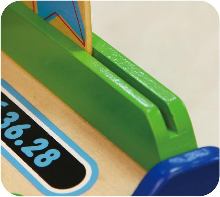 Image du produit Viga Toys Caisse enregistreuse en bois