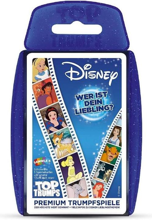 Actual product image Winning Moves Top Trumps Disney Classic (German)