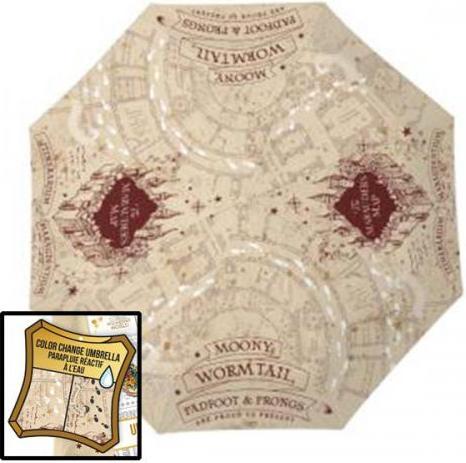 Produktbild ABYstyle HARRY POTTER - Color change Umbrella - The Marauder's Map