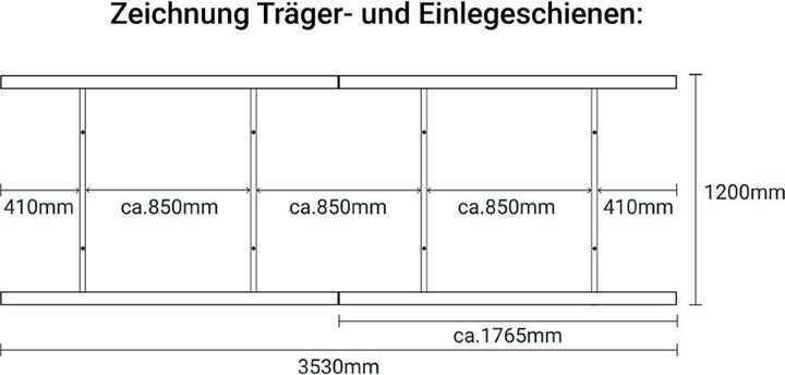 Produktbild Wattstone WandPV Premium Modulhalterung mit Einlegeschienen und schwebender Lagerung für 2 x PV-Module waager (Solarstecker)