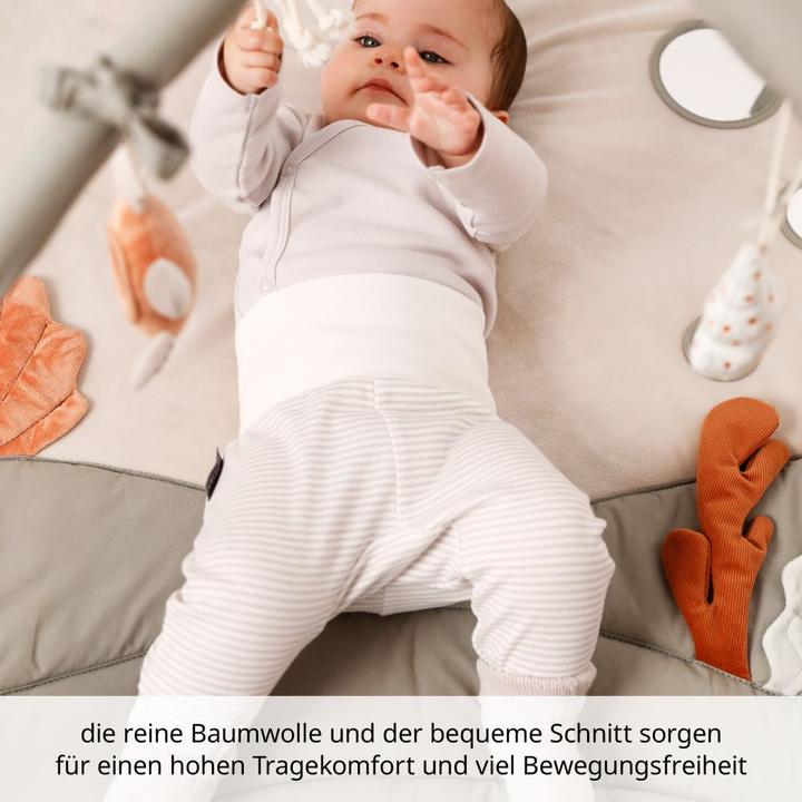 Image du produit La Loona LaLoona culotte bébé paquet de 2 - Stripes - Light Taupe - (62)