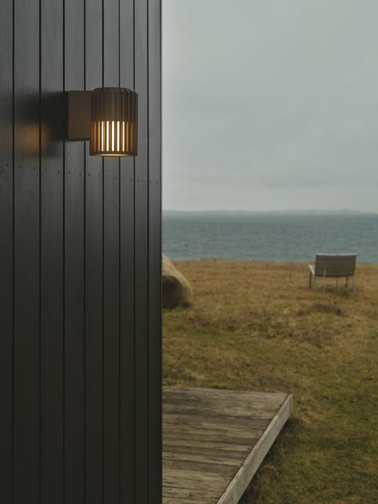 Produktbild Nordlux Aludra Wandleuchte E27 IP54 Dunkles Messing 2118011261 (E27, IP54)