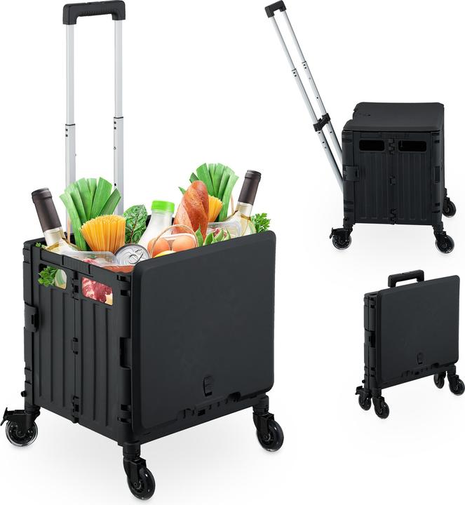Produktbild Relaxdays Einkaufstrolley
