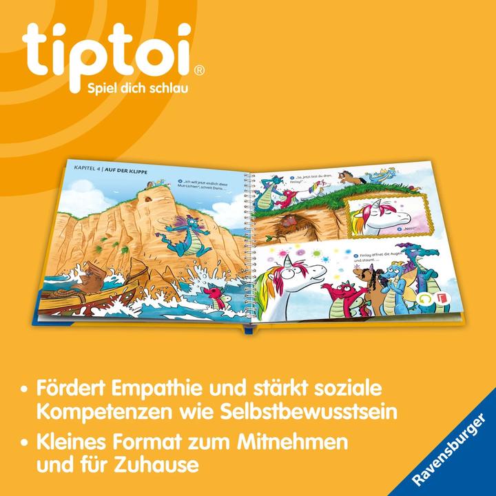 Image du produit tiptoi Darro Drache und die Sache mit dem Mut (Allemand, Cee Neudert, Katja Rough, 2024)