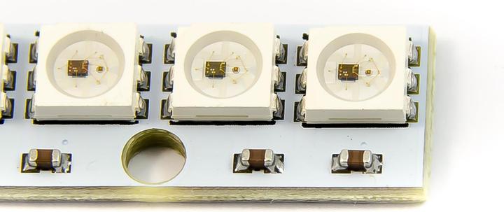 Produktbild Purecrea Neopixel Stick - 8x WS2812 RGB LED