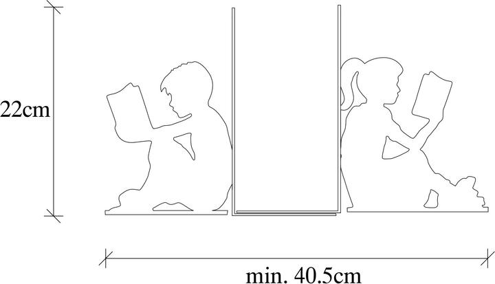 Actual product image Wallxpert Treasure (40.5 x 14 x 22 cm)