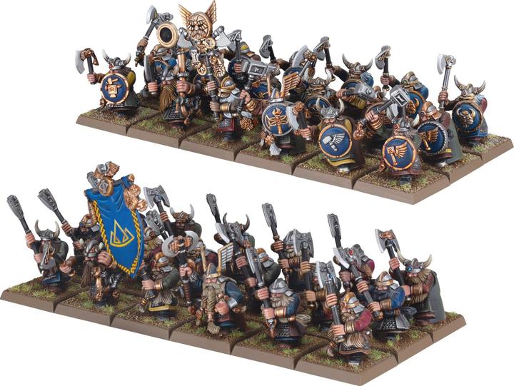 Immagine prodotto Games Workshop Warhammer ToW - La Montagna dei Nani ospita i guerrieri nani (Materiale sintetico)