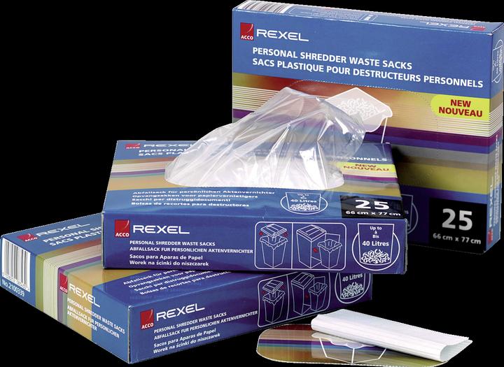 Produktbild Rexel Abfallsäcke, 175 Liter, 100 Stück (100 x, 175 l)