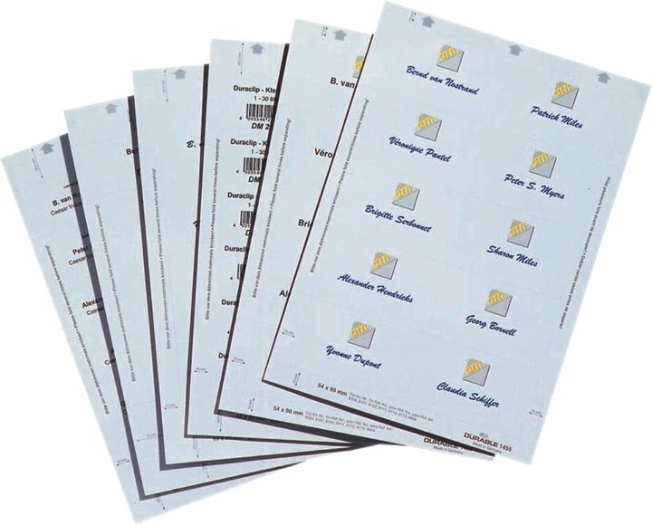 Produktbild Durable BADGEMAKER Einsteckschilderbögen