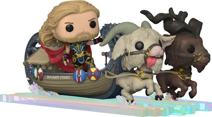 Immagine prodotto Funko Pop! RIDE - Thor Love Thunder : Goat Boat with Thor