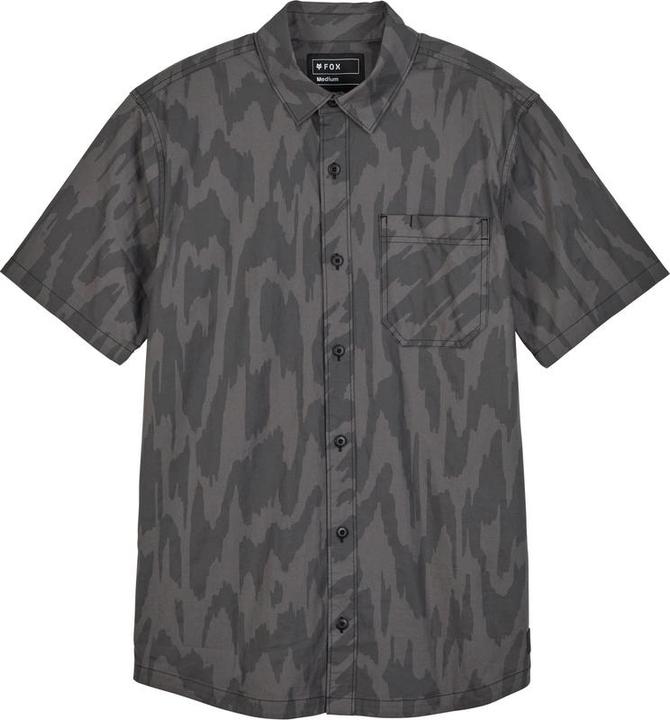 Fox Woven 24 Swarmer Ss Blk (M)