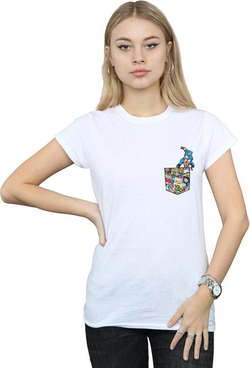 Produktbild Captain America Faux Pocket TShirt (M)