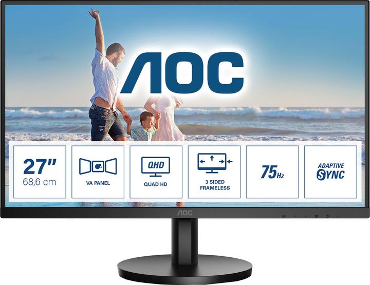 Produktbild AOC Q27B3MA (2560 x 1440 Pixel, 27")