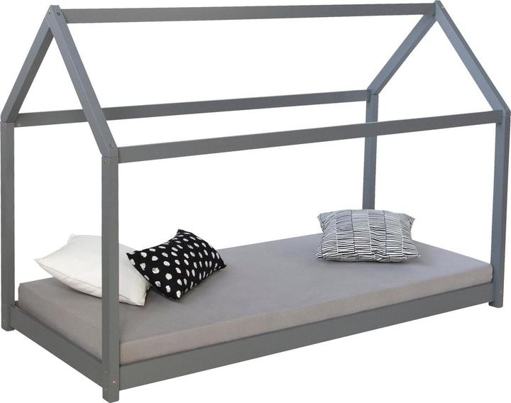 Immagine prodotto Homestyle4u Letto per bambini Casa per bambini Letto da gioco Letto da casa (90 x 200 cm)