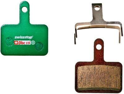 Actual product image swissstop Brake pads Disc 15 Shimano/TRP/Tektro OEM packaging (Shimano, Quad bike, Tektro, TRP, Organic (Resin))